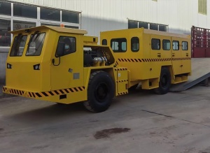 Underground Service Vehicle (Chassis+personnel Carrier)